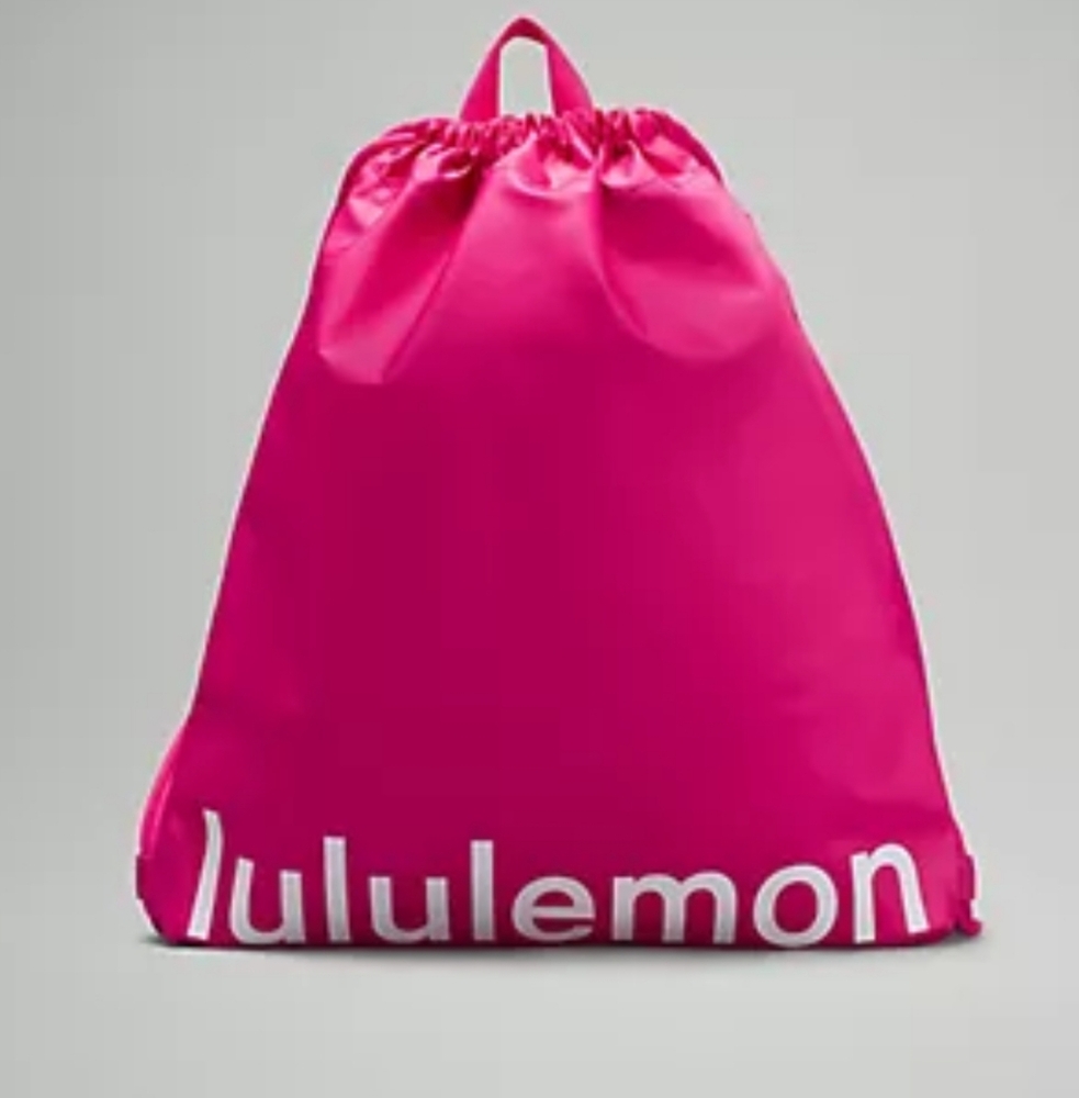 lululemon drawstring bag